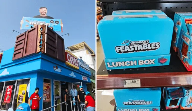 El tiktoker peruano visitó la primera tienda temática de MrBeast en Surco.