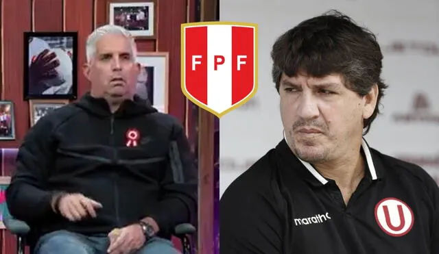 Jean Ferrari llegó a Universitario en el 2021. Foto: composición LR/captura de Movistar Deportes/La República