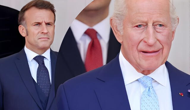 Carlos III mantiene su agenda oficial pese a un leve derrame ocular durante visita de Macron. Carlos III mantiene su agenda oficial pese a un leve derrame ocular durante visita de Macron.