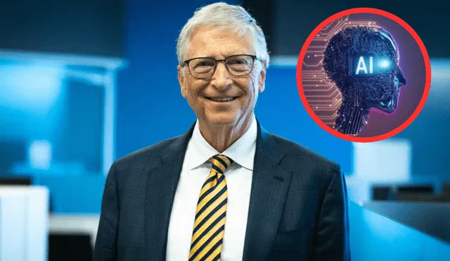 Bill Gates habla sobre la inteligencia artificial.