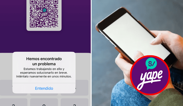 Yape sufre caída a nivel nacional. Yape sufre caída a nivel nacional.