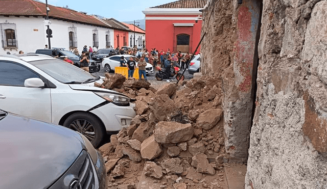 3 fuertes sismos sacudió Guatemala. El más fuerte de ellos se sintió en El Salvador. Foto: Captura X 3 fuertes sismos sacudió Guatemala. El más fuerte de ellos se sintió en El Salvador. Foto: Captura X
