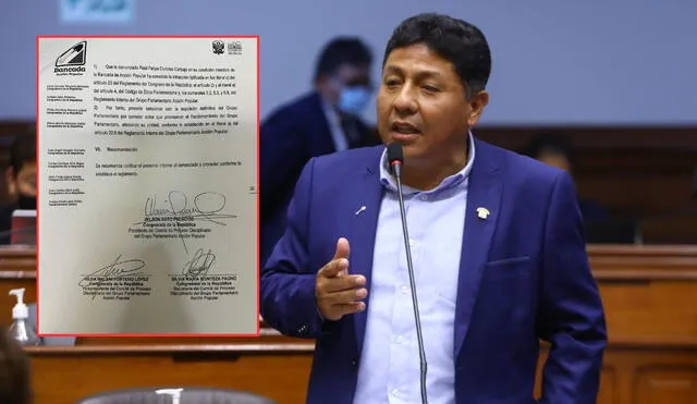 El parlamentario ya ha sido retirado del partido anteriormente. Foto: composición LR