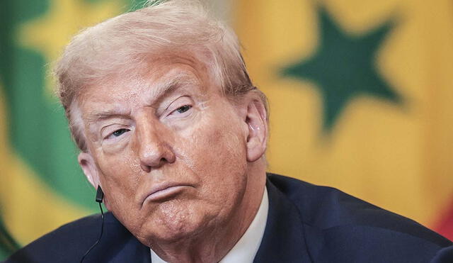 Donald Trump castiga a Brasil con un arancel del 50 % tras juicio a Bolsonaro: "Es una vergüenza". Foto: AFP