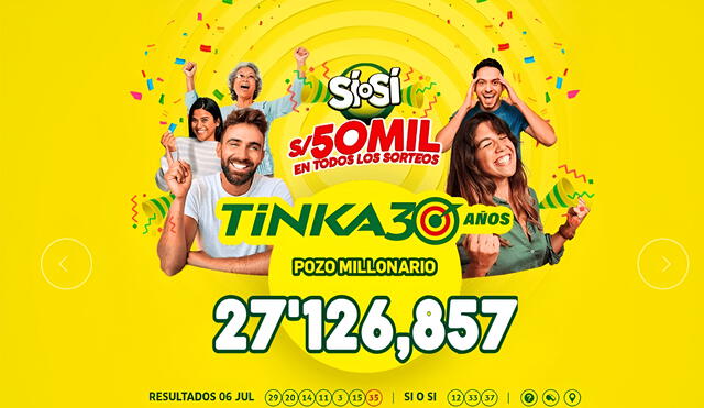 La Tinka realiza sus sorteos todos los miércoles y domingos. Foto: La Tinka