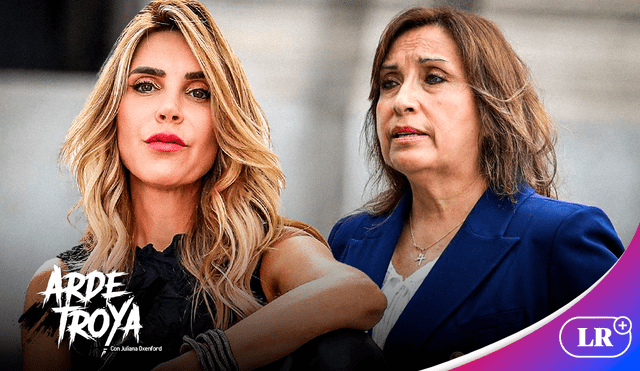 Juliana Oxenford comentó un nuevo episodio de rechazo contra Dina Boluarte | Composición: Gerson Cardoso / Foto: LR.