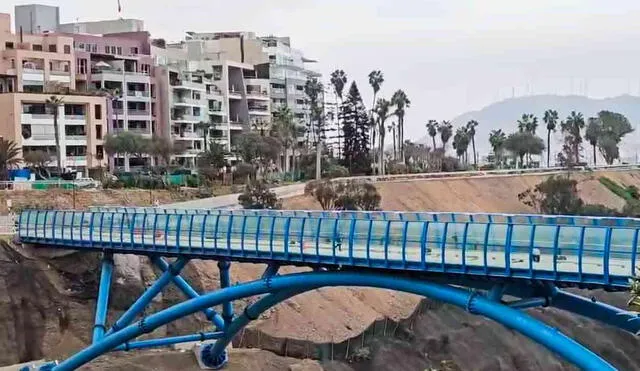 “Si bien los trabajos aún no terminan. Eso no significa que el puente no sea seguro", dijo la Municipalidad de Miraflores acerca del corredor turístico. “Si bien los trabajos aún no terminan. Eso no significa que el puente no sea seguro", dijo la Municipalidad de Miraflores acerca del corredor turístico.