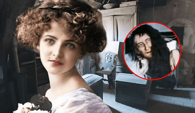 Blanche Monnier era una joven que permaneció encerrada 25 años por su madre en condiciones deplorables. Foto: Composición LR/Evanture/Pinterest/Ima Udott - Facebook