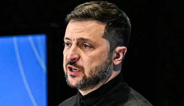 Zelenski insistió en que la respuesta de los aliados no debe limitarse a sanciones económicas y que debe incluir un respaldo militar más ágil. Foto: AFP. Zelenski insistió en que la respuesta de los aliados no debe limitarse a sanciones económicas y que debe incluir un respaldo militar más ágil. Foto: AFP.