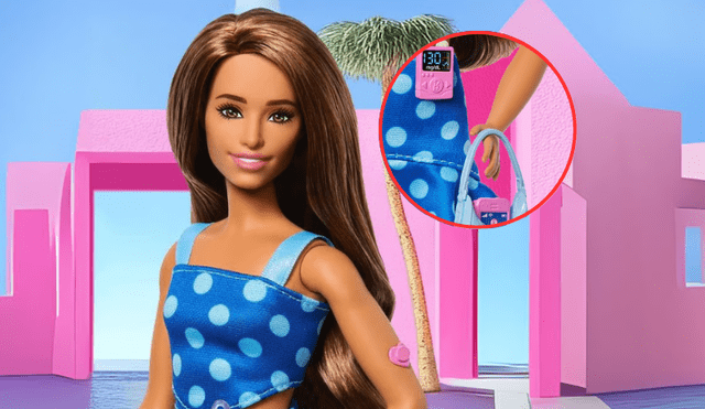 Barbie forma parte de la línea Fashionista.