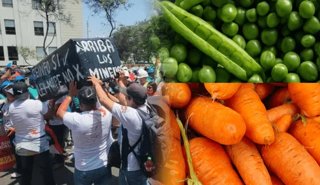 Las protestas de mineros artesanales en rechazo al cierre del Registro Integral de Formalización Minera. Las protestas de mineros artesanales en rechazo al cierre del Registro Integral de Formalización Minera.
