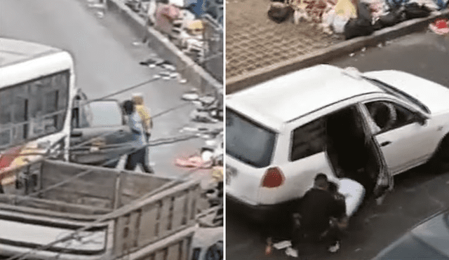 Capturan a miembros de banda criminal que operaba bajo la modalidad del 'bujiazo' en La Victoria. Foto: Composición LR Capturan a miembros de banda criminal que operaba bajo la modalidad del 'bujiazo' en La Victoria. Foto: Composición LR