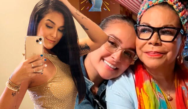 Daniela Darcourt es muy cercana a Eva Ayllón. Foto: Composición LR/Captura/Instagram Daniela Darcourt es muy cercana a Eva Ayllón. Foto: Composición LR/Captura/Instagram
