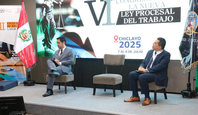 Evento judicial en el norte del Perú. Fuente: Difusión