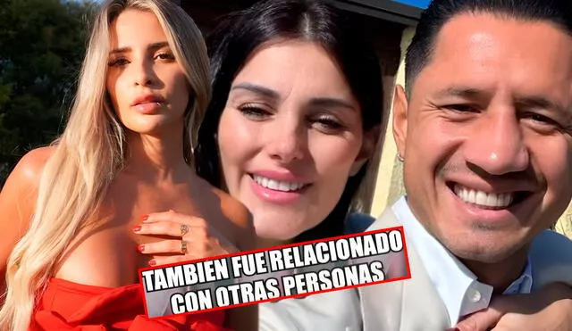 Gianluca Lapadula envuelto en polémica por presunta infidelidad con Macarena Gastaldo. Foto: Composición LR/Captura/Instagram/Captura/YouTube