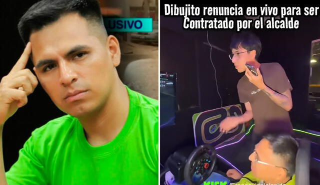 “Todo sea por el show”mencionó el joven cuando llamó a su jefe.