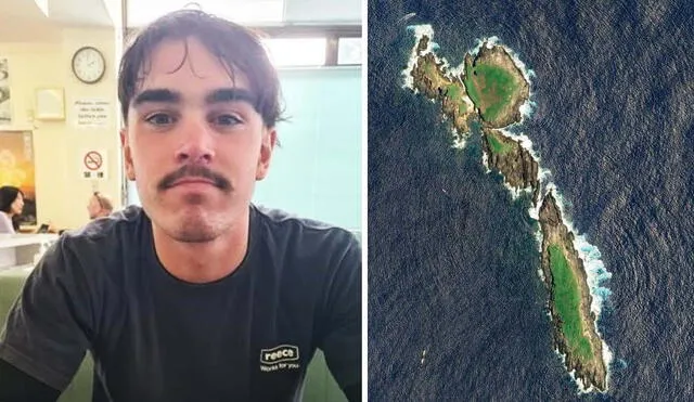 Darcy Deefholts, un joven de 19 años, fue encontrado con vida tras desaparecer mientras surfeaba en Wooli Beach, Australia. Foto: composición LR/Deefholts/Google Earth Darcy Deefholts, un joven de 19 años, fue encontrado con vida tras desaparecer mientras surfeaba en Wooli Beach, Australia. Foto: composición LR/Deefholts/Google Earth
