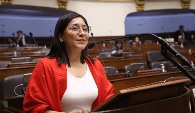 Kelly Portalatino renuncia a la bancada de Perú Libre. Foto: difusión Kelly Portalatino renuncia a la bancada de Perú Libre. Foto: difusión