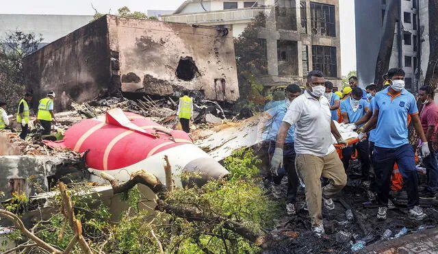 El vuelo 171 de Air India, un Boeing 787-8, se estrelló por un error en el suministro de combustible. Foto: composición LR/AFP