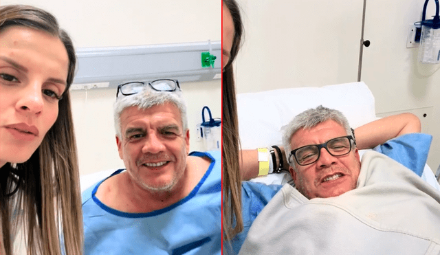 El alcalde de Chaclacayo, Sergio Baigorria, sufrió un accidente en moto. Su hija, Alejandra Baigorria, lo acompañó en la clínica tras enterarse de lo ocurrido. Fotos: captura Tiktok El alcalde de Chaclacayo, Sergio Baigorria, sufrió un accidente en moto. Su hija, Alejandra Baigorria, lo acompañó en la clínica tras enterarse de lo ocurrido. Fotos: captura Tiktok