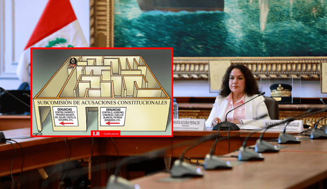 Carlincatura de hoy retrata la parcialidad de la Subcomisión de Acusaciones Constitucionales del Congreso. Foto: composición LR Carlincatura de hoy retrata la parcialidad de la Subcomisión de Acusaciones Constitucionales del Congreso. Foto: composición LR