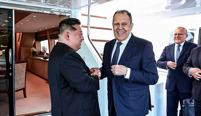 Lavrov afirmó que los funcionarios norcoreanos reafirmaron su apoyo total a los objetivos militares de Rusia en Ucrania. Foto: AFP. Lavrov afirmó que los funcionarios norcoreanos reafirmaron su apoyo total a los objetivos militares de Rusia en Ucrania. Foto: AFP.