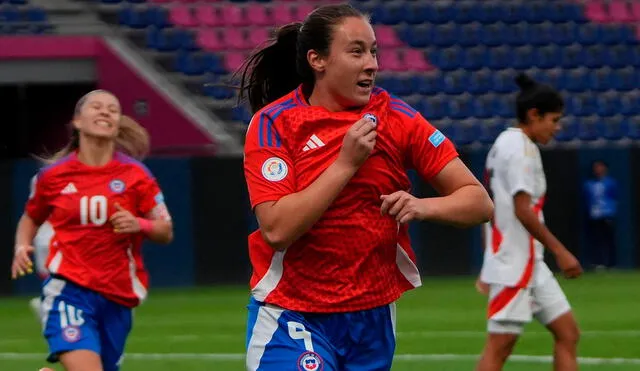 Chile se pone líder del grupo A en esta Copa América Femenina tras golear a Perú. Foto: La Roja Chile se pone líder del grupo A en esta Copa América Femenina tras golear a Perú. Foto: La Roja