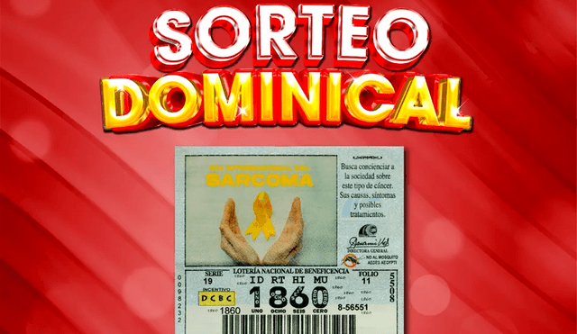 Cada billete del Sorteo Dominical tiene números, letras, una serie y un folio. Foto: LNB