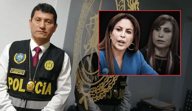 El coronel en retiro de la PNP reveló nexos entre la congresista y la exfiscal | Composición: LR. El coronel en retiro de la PNP reveló nexos entre la congresista y la exfiscal | Composición: LR.