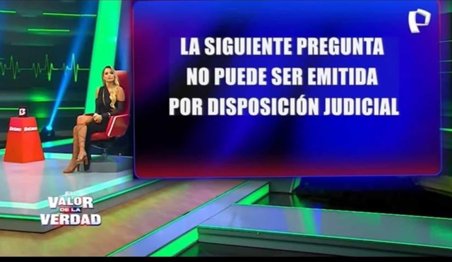 Macarena Gastaldo ganó los S/ 50.000 en 'El valor de la verdad'. Foto: Panamericana. Macarena Gastaldo ganó los S/ 50.000 en 'El valor de la verdad'. Foto: Panamericana.