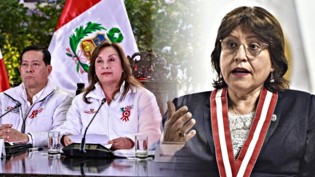 Delia Espinoza envío un oficio a Boluarte expresando su preocupación al no haber sido invitada a la mesa de trabajo. Foto: composición LR Delia Espinoza envío un oficio a Boluarte expresando su preocupación al no haber sido invitada a la mesa de trabajo. Foto: composición LR