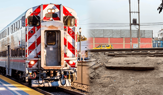 Construcción de trenes Caltrain generarían varios desalojos en Lima. Foto: composición LR