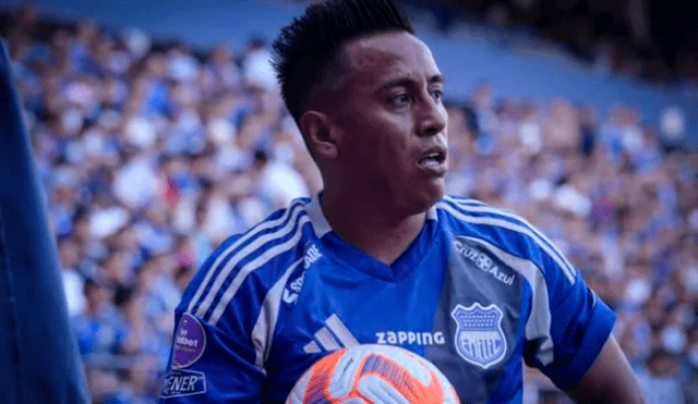 Christian Cueva llegó a Emelec tras brillar con la camiseta de Cienciano. Foto: Emelec Christian Cueva llegó a Emelec tras brillar con la camiseta de Cienciano. Foto: Emelec