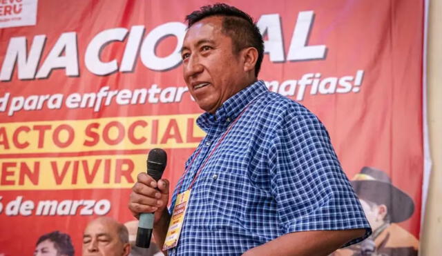 Vicente Alanoca es el candidato de Nuevo Perú para las elecciones 2026.