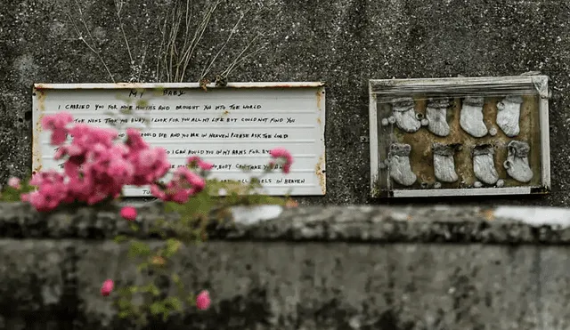 El escándalo en Tuam salió a la luz en 2014 gracias a la historiadora Catherine Corless, quien descubrió que 796 niños fallecidos entre 1925 y 1961. Foto: France 24. El escándalo en Tuam salió a la luz en 2014 gracias a la historiadora Catherine Corless, quien descubrió que 796 niños fallecidos entre 1925 y 1961. Foto: France 24.