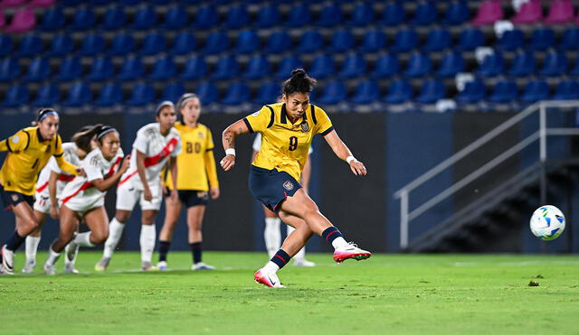 Perú suma dos derrotas consecutivas en esta Copa América Femenina 2025. Foto: Conmebol Perú suma dos derrotas consecutivas en esta Copa América Femenina 2025. Foto: Conmebol