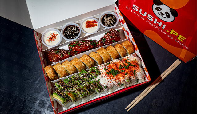 Sushi.pe está revolucionando la forma de disfrutar sushi en el Perú. Sushi.pe está revolucionando la forma de disfrutar sushi en el Perú.
