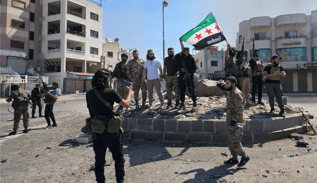 Crisis en Sweida con más de 300 muertos y acusaciones de ejecuciones sumarias. Foto: AFP Crisis en Sweida con más de 300 muertos y acusaciones de ejecuciones sumarias. Foto: AFP