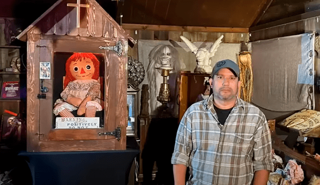 Dan Rivera falleció en plena gira de la muñeca real Annabelle por los Estados Unidos. Dan Rivera falleció en plena gira de la muñeca real Annabelle por los Estados Unidos.