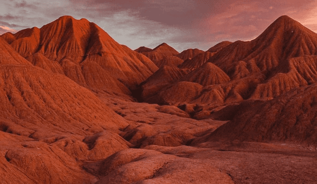 El Desierto del Diablo, a más de 3.500 metros sobre el nivel del mar, deslumbra con su intenso color rojizo y formaciones rocosas únicas en medio del paisaje del norte argentino. Foto: @recorreargentina40 El Desierto del Diablo, a más de 3.500 metros sobre el nivel del mar, deslumbra con su intenso color rojizo y formaciones rocosas únicas en medio del paisaje del norte argentino. Foto: @recorreargentina40