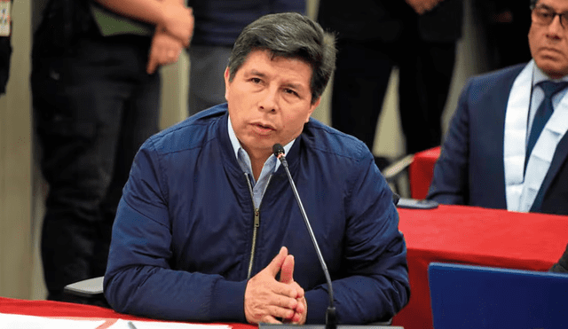 Pedro Castillo insiste en rechazar juicio por rebelión. Foto: difusión