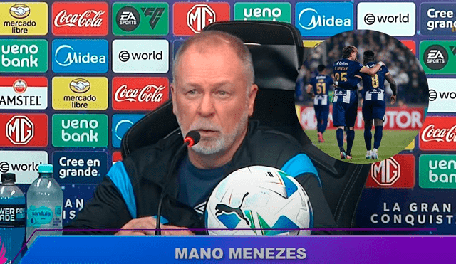 Mano Menezes autocritico tras la derrota frente Alianza Lima por la Sudamericana. Foto: composición LR/captura de pantalla Inka Digital Tv/Alianza Lima Mano Menezes autocritico tras la derrota frente Alianza Lima por la Sudamericana. Foto: composición LR/captura de pantalla Inka Digital Tv/Alianza Lima