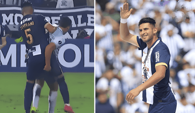 Un curioso momento entre Carlos Zambrano y Miguel Monsalve captó la atención de la Conmebol. Un curioso momento entre Carlos Zambrano y Miguel Monsalve captó la atención de la Conmebol.