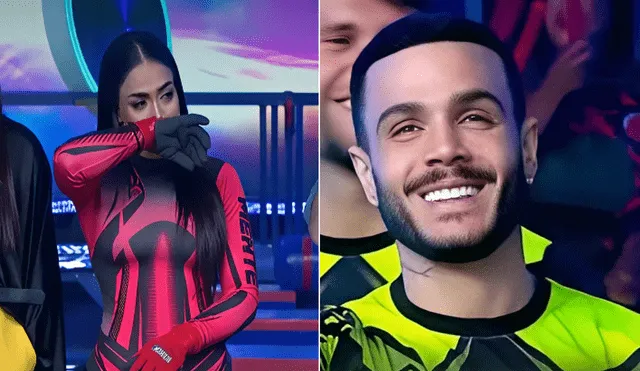 ¿Fue Mario Irivarren? Onelia Molina recibe misterioso regalo por su cumpleaños en 'Esto es guerra'. Foto: Composición LR/captura YouTube