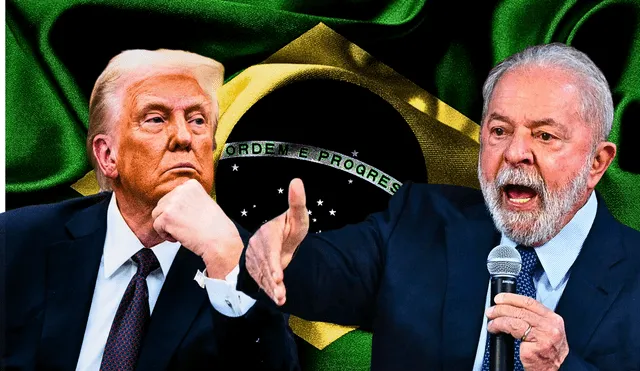 Lula califica como "chantaje" las amenazas arancelarias de Donald Trump.