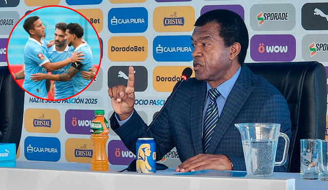 Julio César Uribe no reveló el nombre de los jugadores que dejarán Sporting Cristal. Foto: composición de LR/Francisco Erazo/Carlos Félix Julio César Uribe no reveló el nombre de los jugadores que dejarán Sporting Cristal. Foto: composición de LR/Francisco Erazo/Carlos Félix