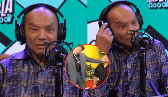 Melcochita reveló la razón detrás de su falta de reacción a la cachetada que le propinó Jimmy Santy. Melcochita reveló la razón detrás de su falta de reacción a la cachetada que le propinó Jimmy Santy.