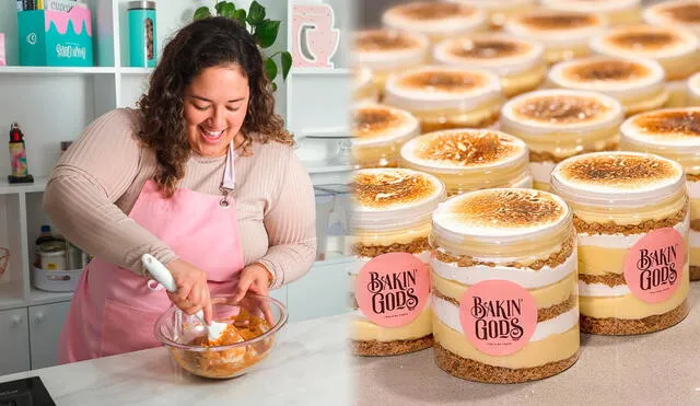Bajo la marca Bakin' Gods, Andrea Cevallos ofrece postres peruanos la comunidad latina en EEUU. Bajo la marca Bakin' Gods, Andrea Cevallos ofrece postres peruanos la comunidad latina en EEUU.
