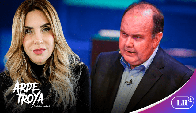 Juliana Oxenford responde a denuncia de López Aliaga. Foto: La República