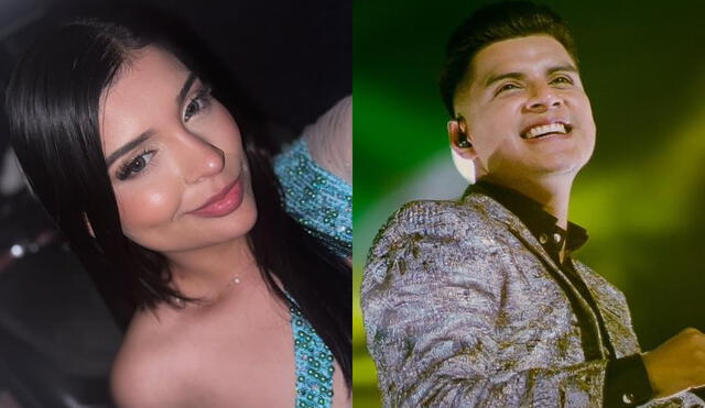 Cielo Fernández y el cantante de la Única Tropical fueron vinculados. Foto: Composición LR/Instagram/Facebook